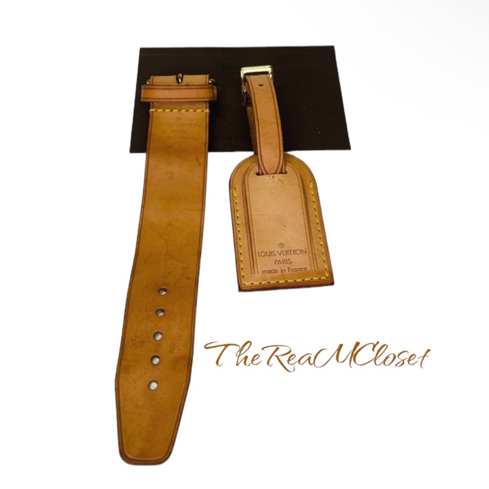 Louis Vuitton luggage the and belt